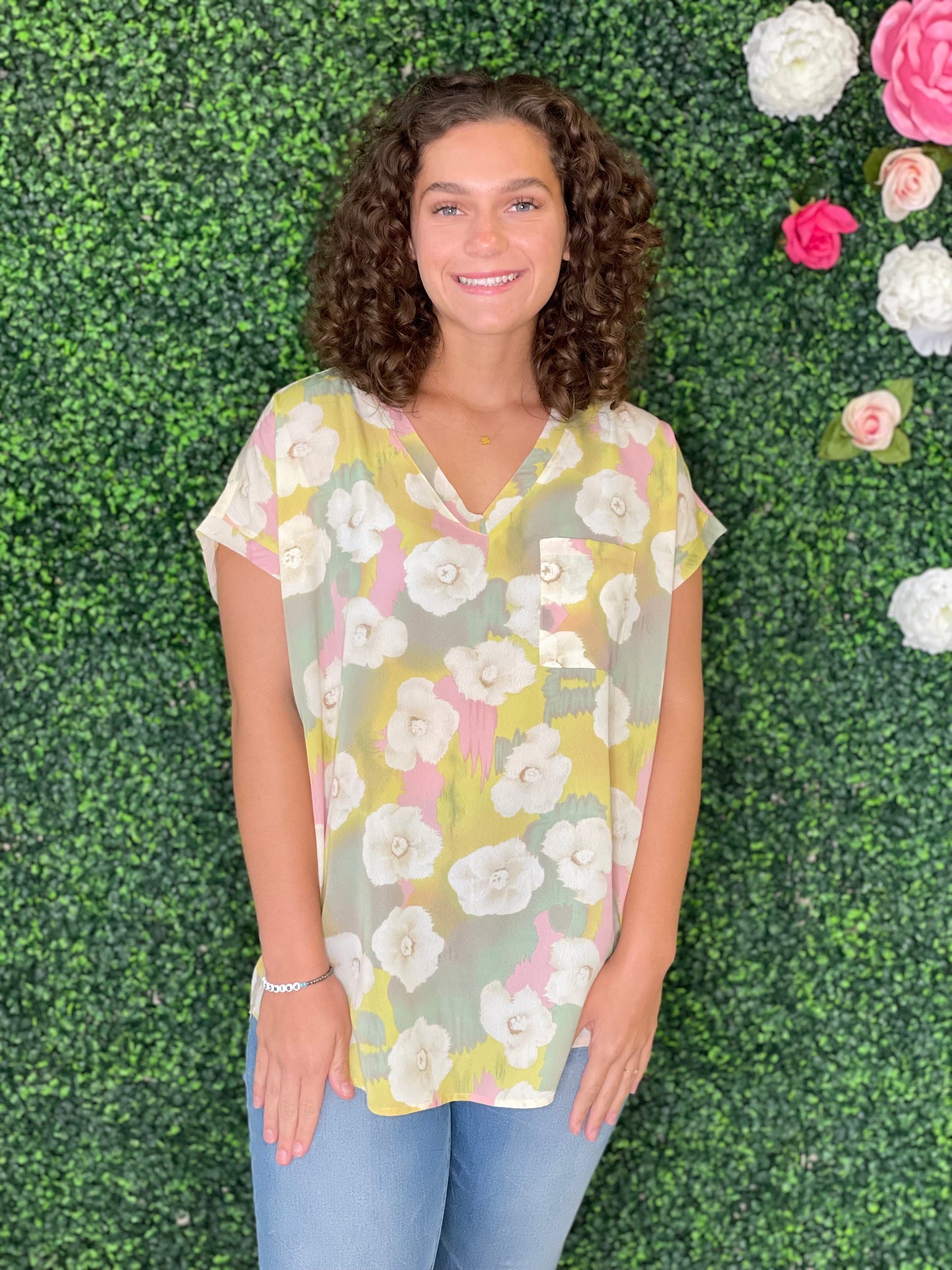 Felicity Floral Top