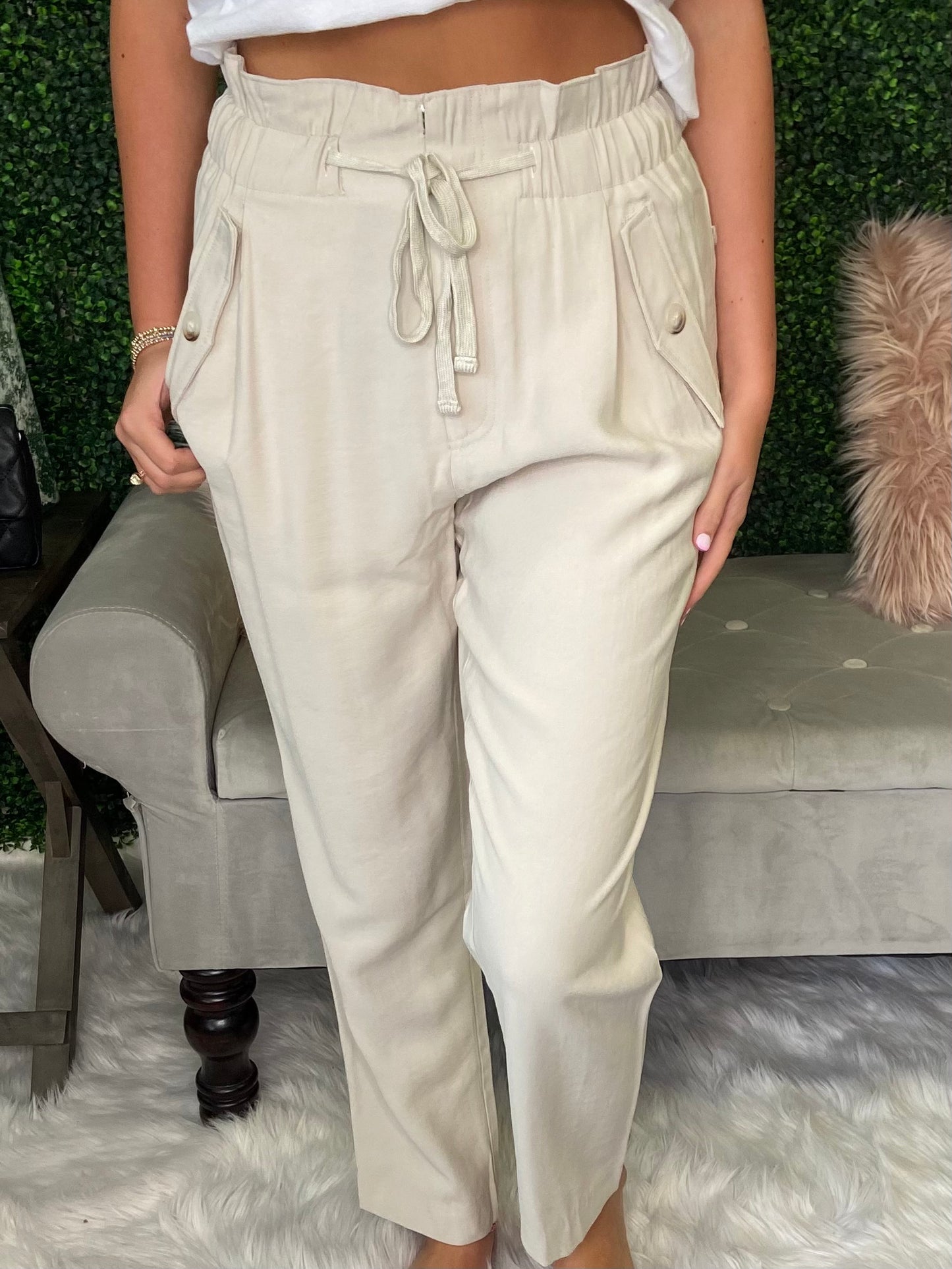 Penny Paper Bag Pants