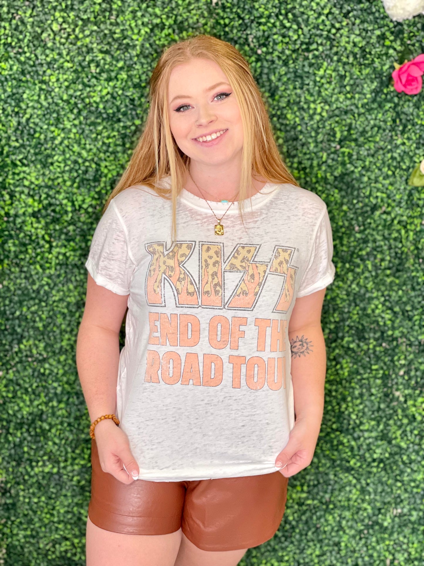 Kiss End of the Road Tour Band Tee