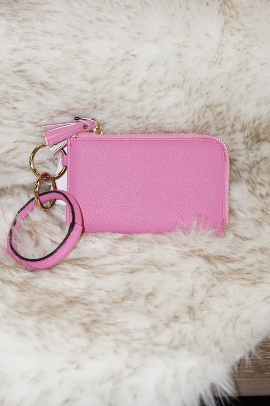 Gia Key Ring Wristlet