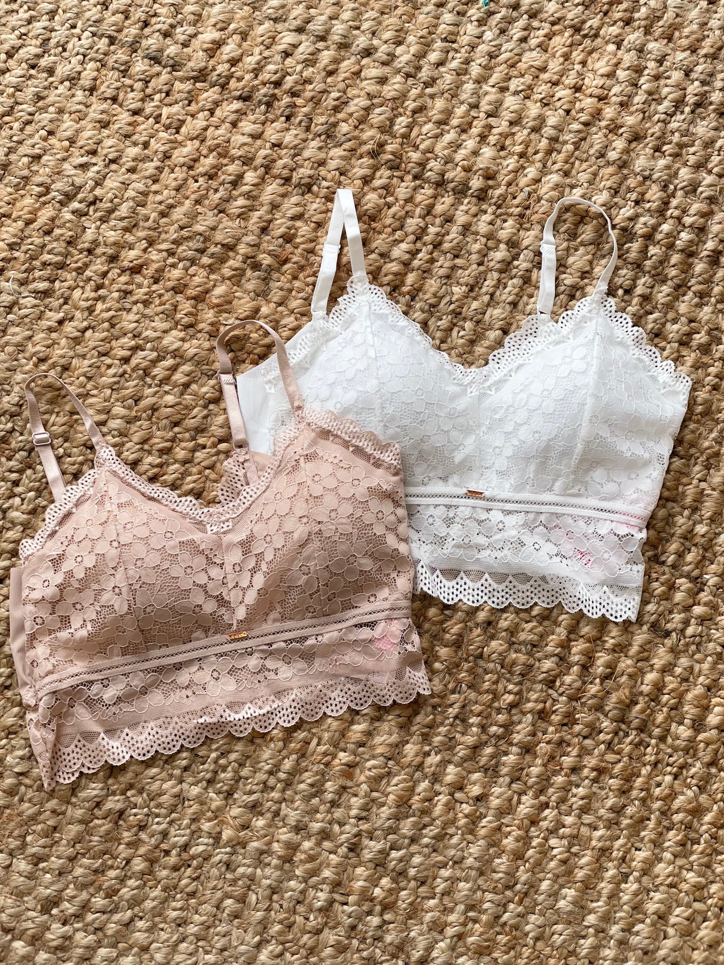 Telula Lacy Open Back Bralette