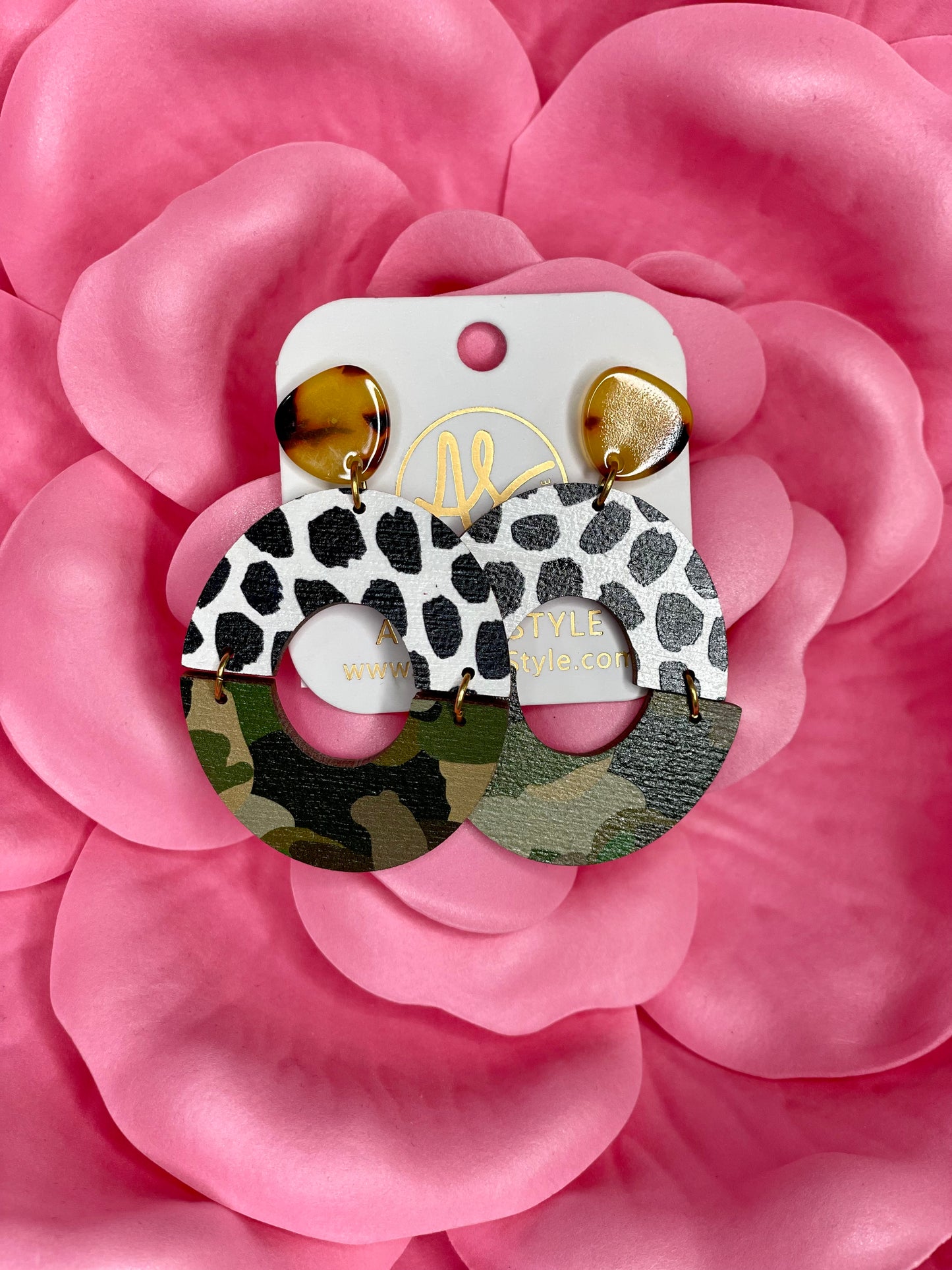 Amanda Double-Sided Earrings