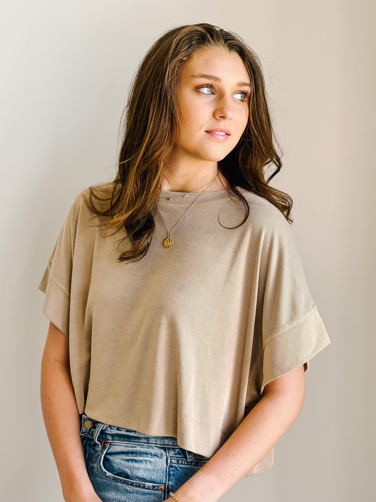 Penny Peekaboo Back Top