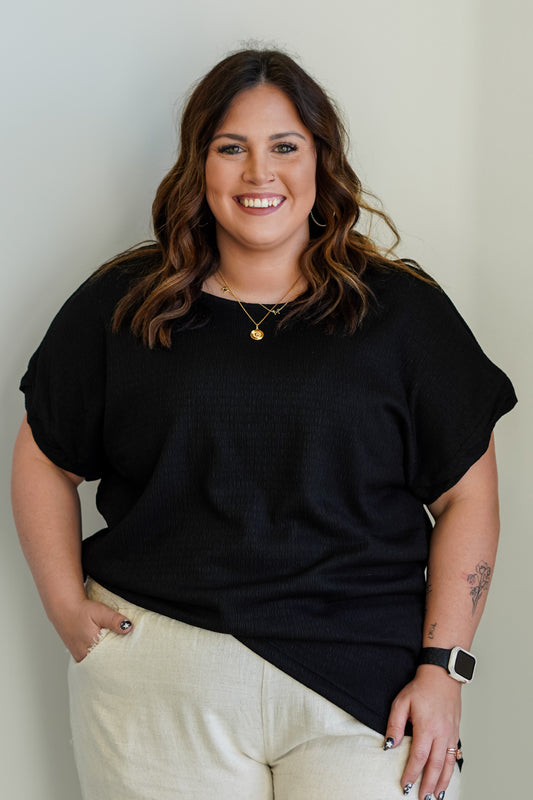 Aria Lush Textured Top