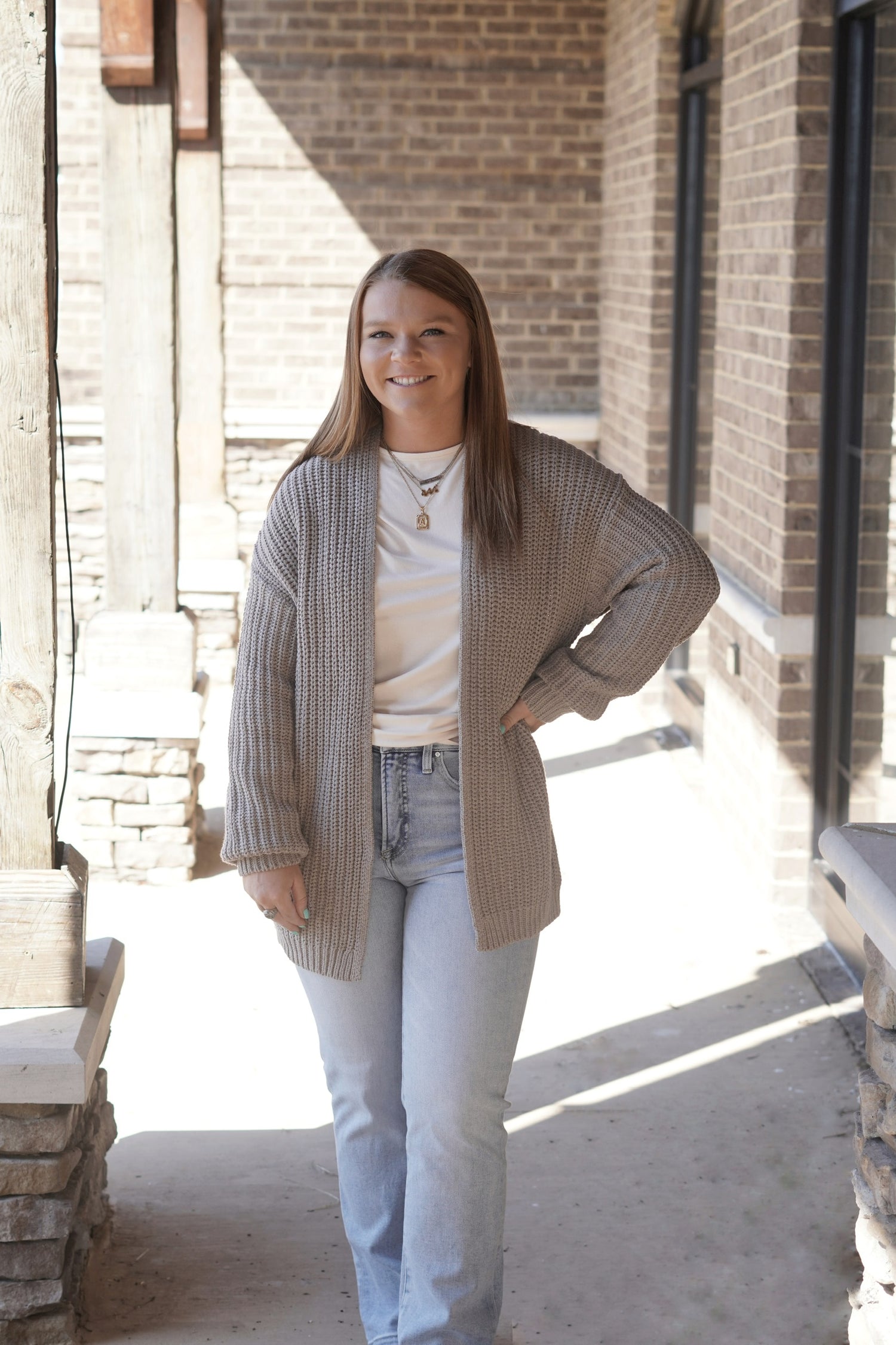 Cozy chic is how we'd describe the Sutton Rib Cardigan. Made to keep you wrapped up in oversized comfort, this cardigan will instantly elevate your everyday fall and winter look.