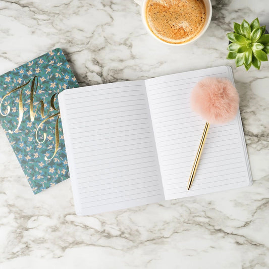 An entry a day keeps the drama away! Designed with trending phrases and unique prints, these journals are great for creative writing, school or work notes and daily drama entries. with crush pen