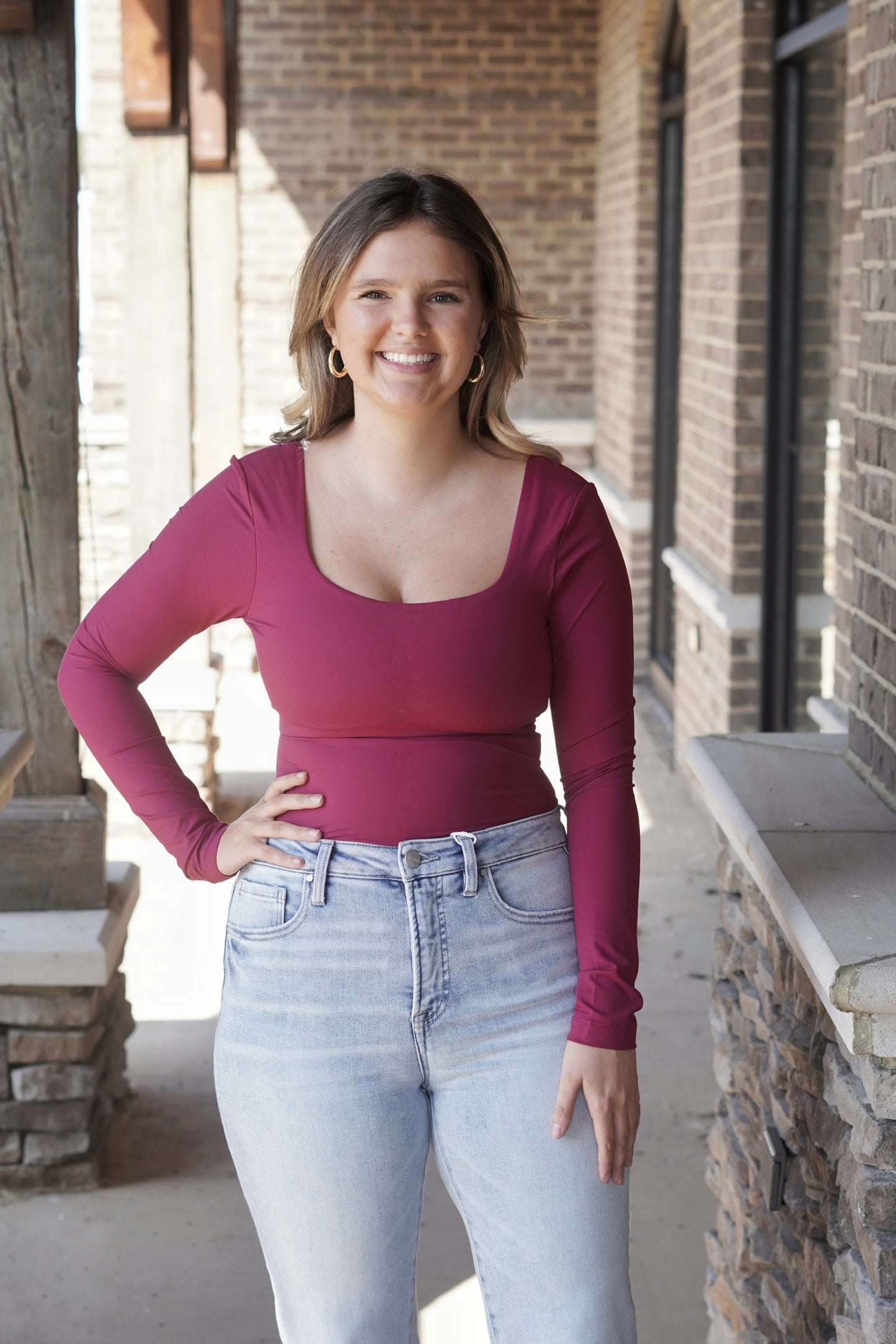 So Soft Square Neck Bodysuit