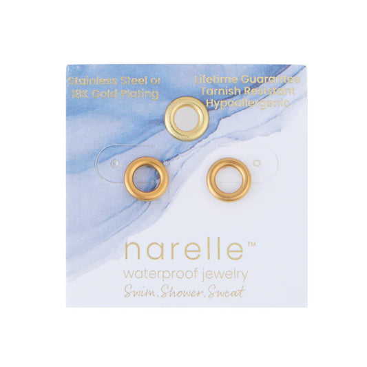 Circle Stud Earrings