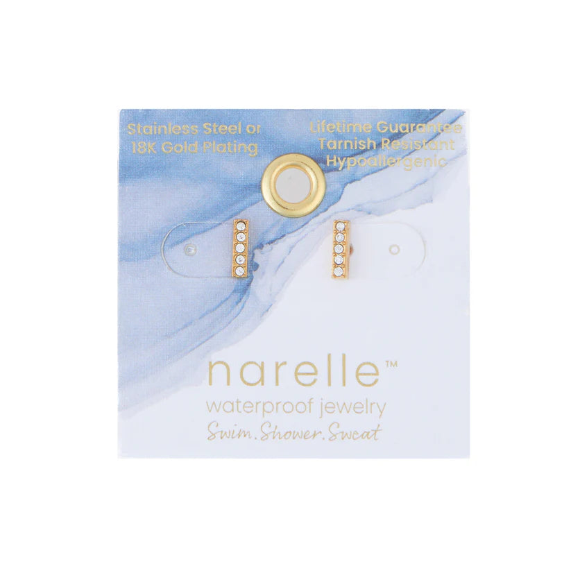 Bar Stud Earrings
