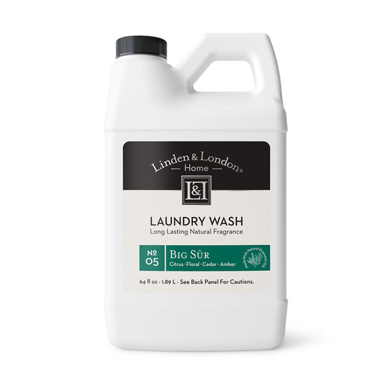big sur laundry wash 64 ounces: citrus, floral, cedar, amber
