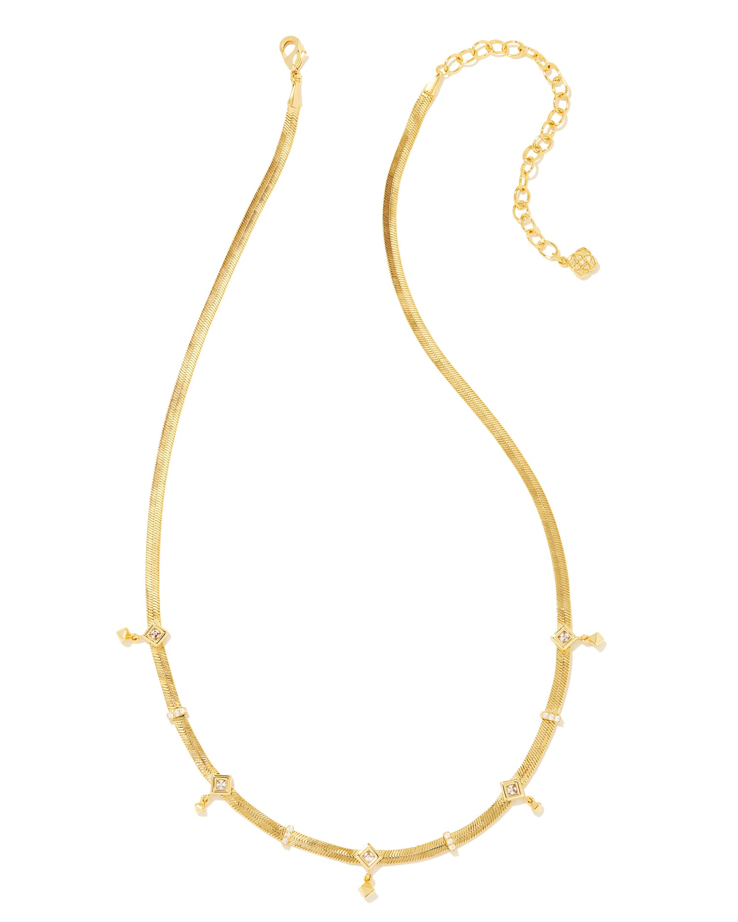 Kendra Scott Chain Necklace Layering Set of 3 in Gold-Plated | REEDS  Jewelers