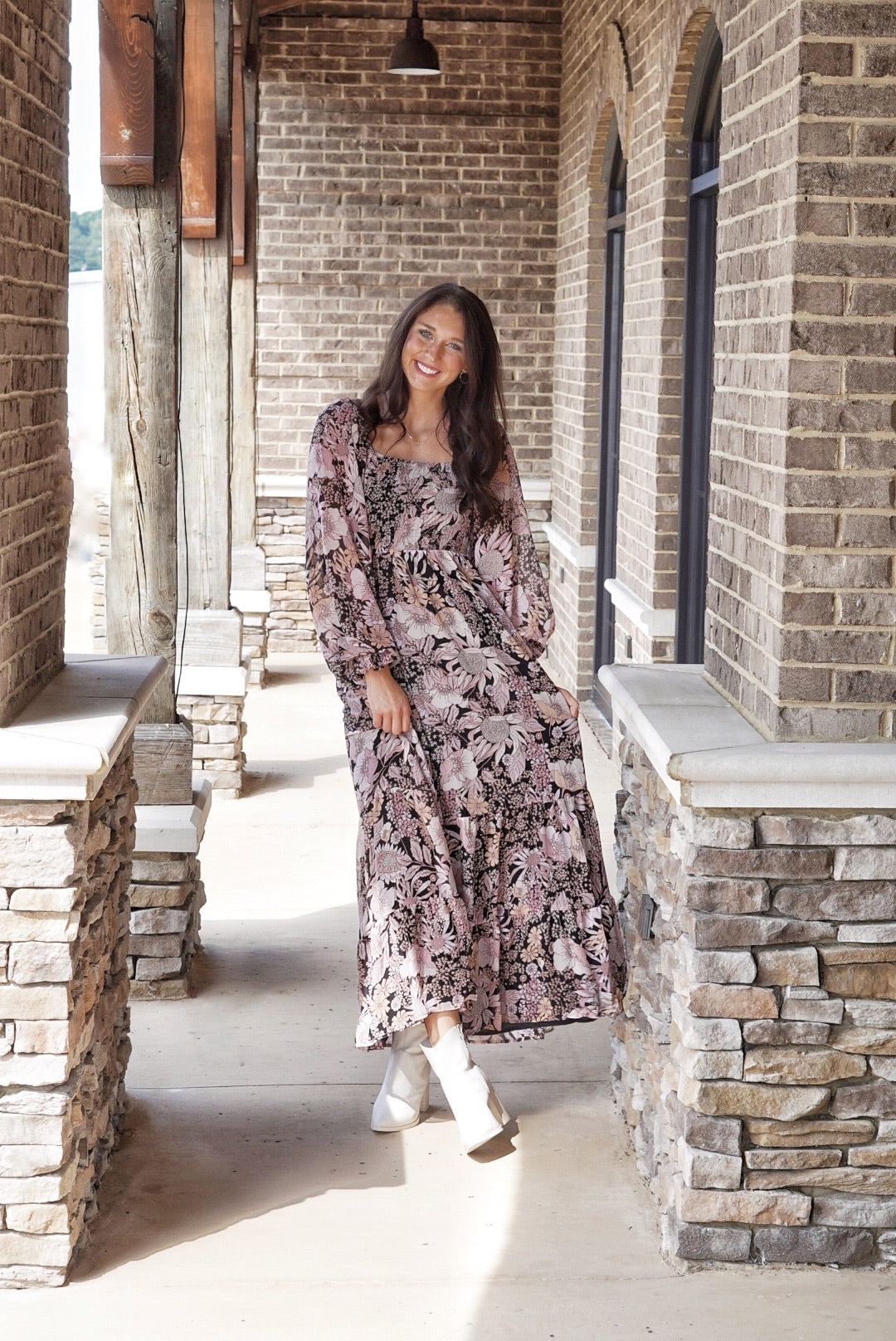 Gardina Gorgeous Floral Maxi Dress Allie and Me Boutique Gardina Gorgeous Floral Maxi Dress Allie and Me Boutique