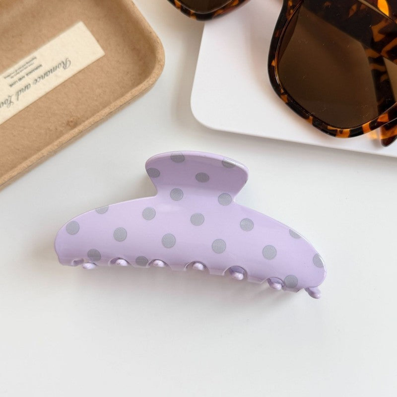 Polka Dot Hair Clips