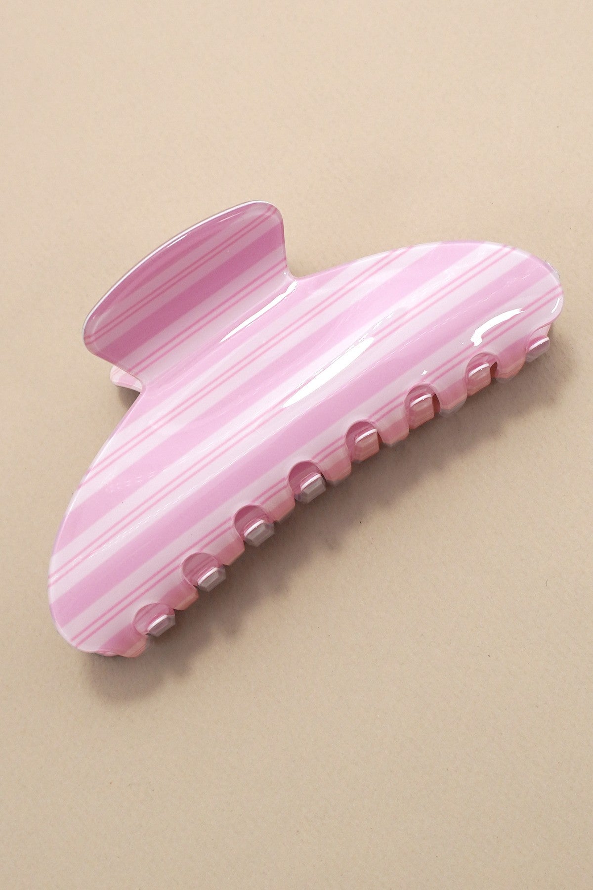Striped Hair Clip