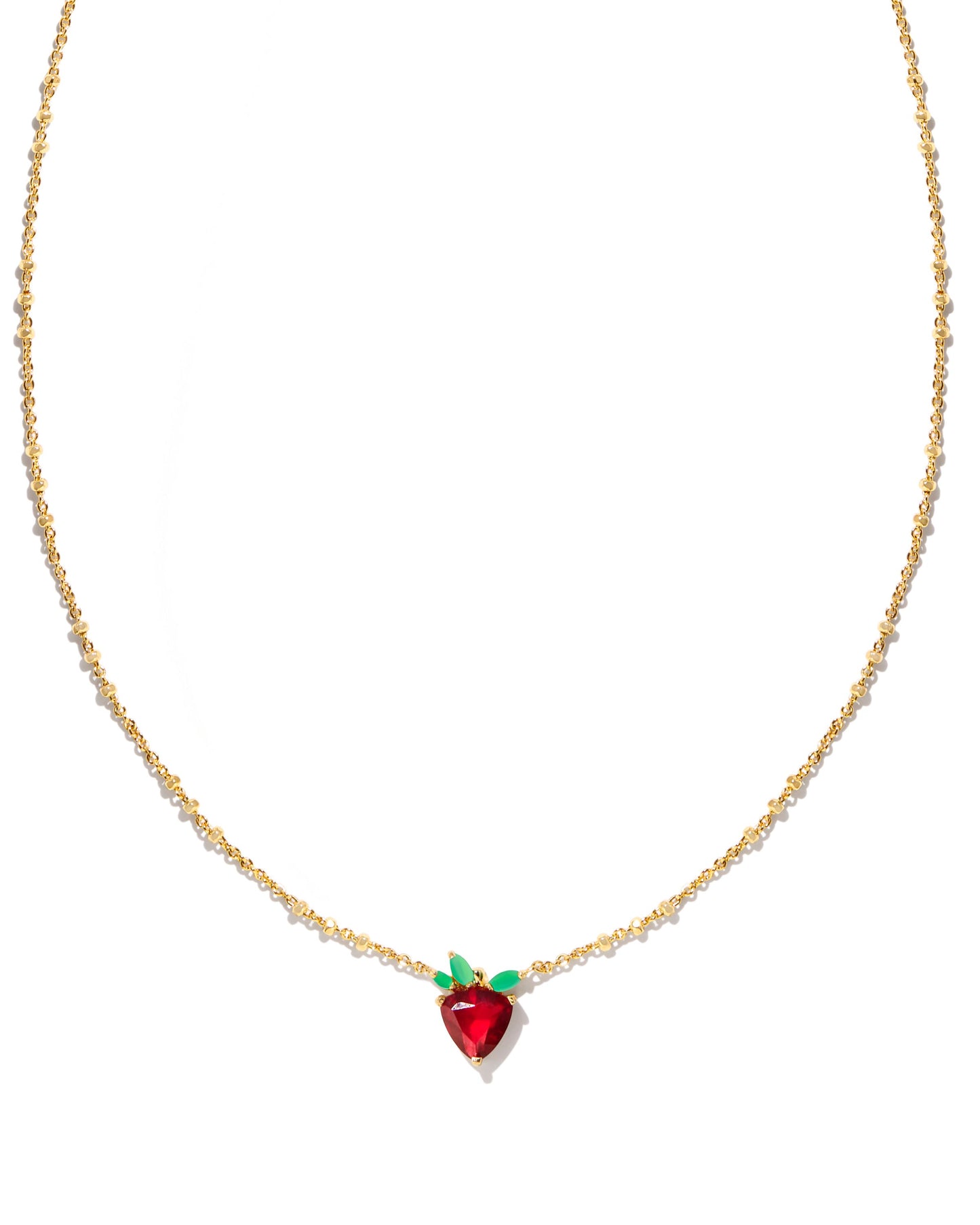 Kendra Scott Strawberry Short Pendant Necklace