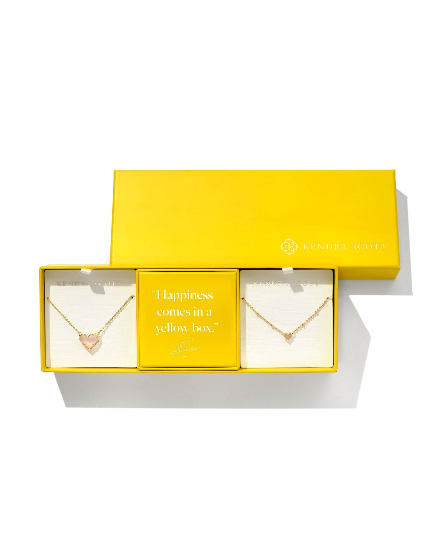 Kendra Scott Ari Gift Set of 2 in Rose Quartz