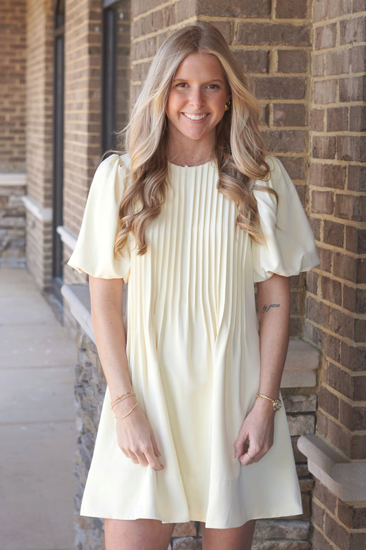 Buttercream Bliss Mini Dress