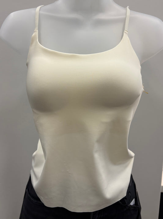 Padded Cream Back Lace Cami