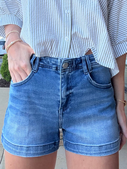 Meg Mid Rise Shorts