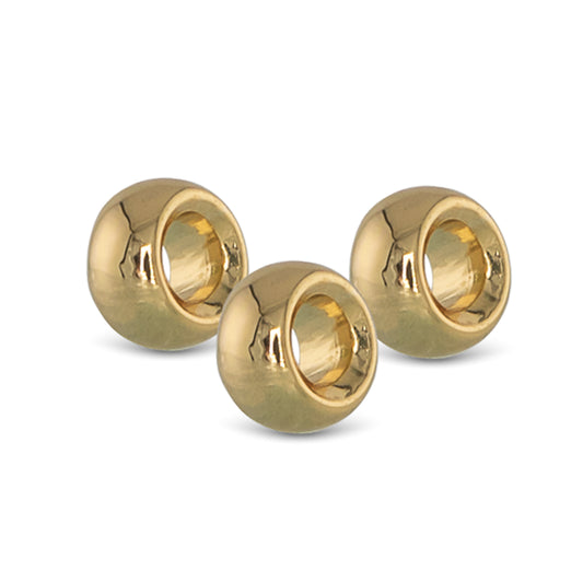 Gold Necklace Charm Spacers 3 pack