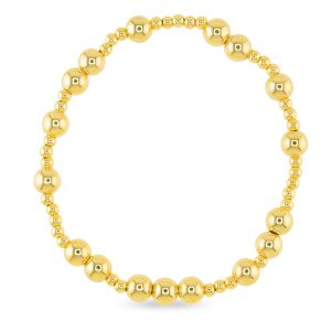 beaded bracelet with large beads 