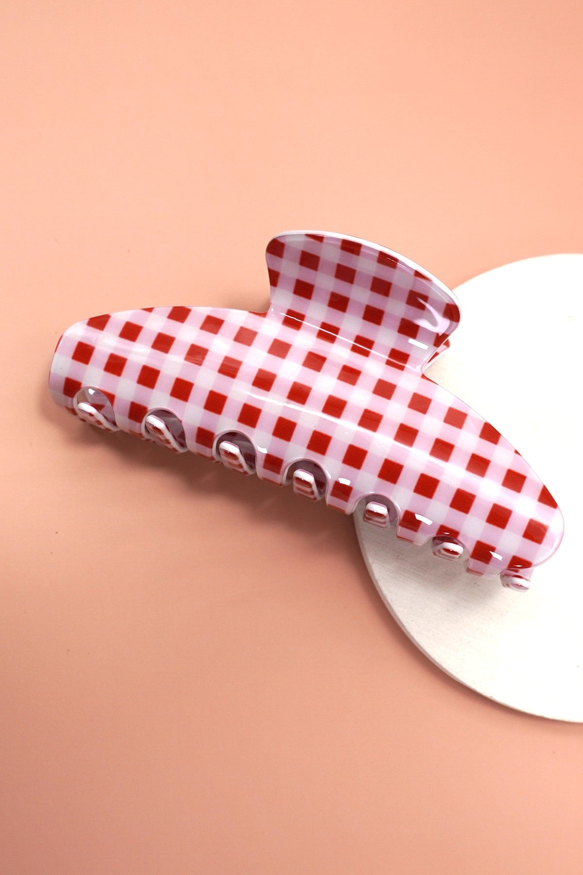 Plaid Hair Clip