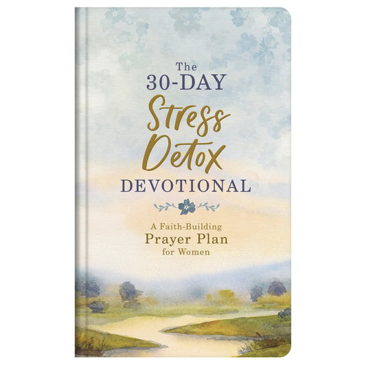 30 Day devotional with prompts for each day. Around 14-15 pages to each devotional per day. Hard back book cover. • Weight: 8.64 oz (244.94 g)
• Dimensions: 4.3 x 6.8 x 0.8 in (10.9 x 17.3 x 2 cm)