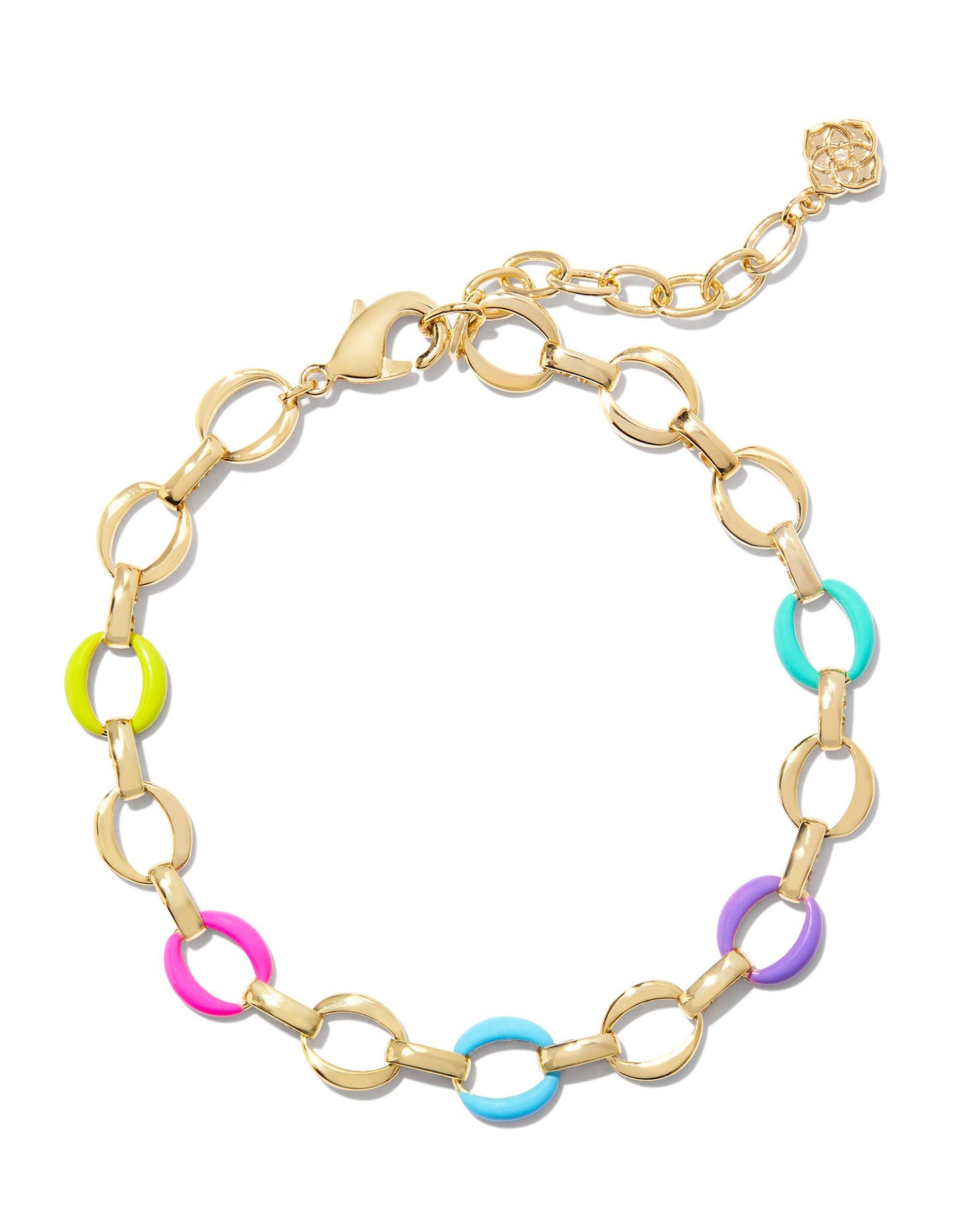 Kendra Scott Kelsey Chain Bracelet Gold Multi Mix