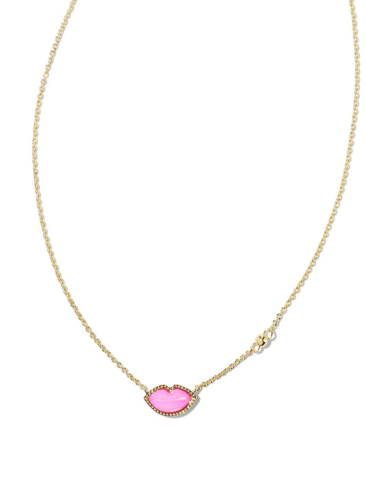 Kendra Scott Lip Pendant Necklace