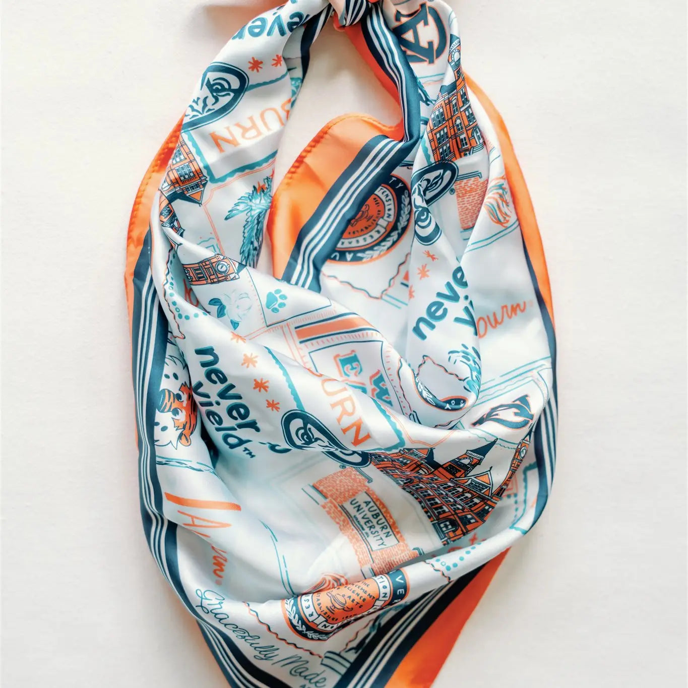 Auburn University Silk Scarf