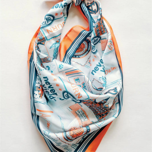 Auburn University Silk Scarf
