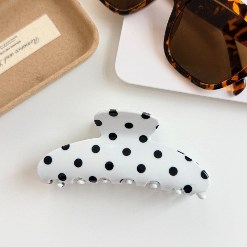 Polka Dot Hair Clips