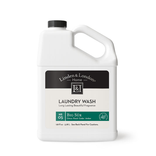 big sur laundry wash 128 ounces: citrus, floral, cedar, amber