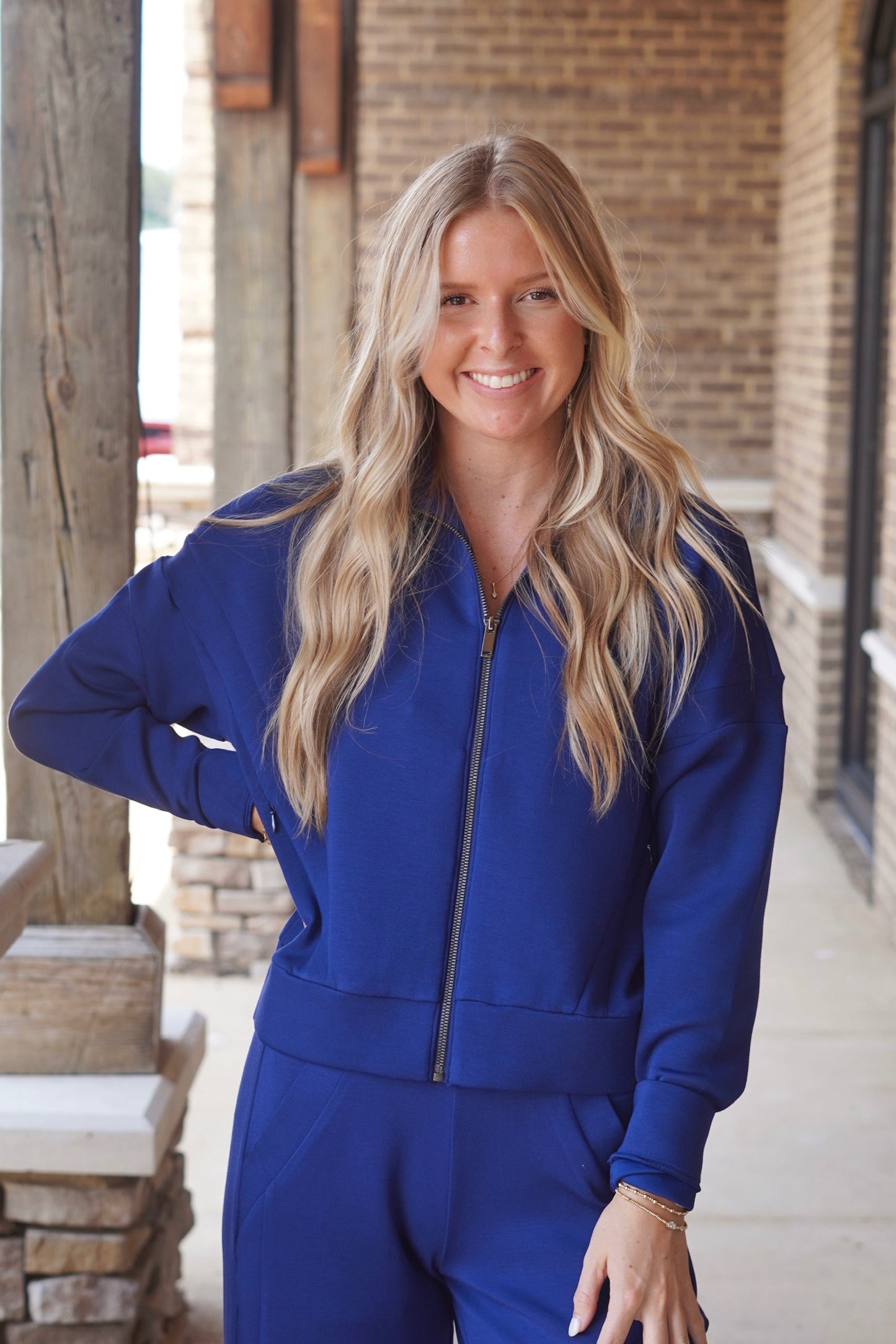 Spanx Air Essentials Track Jacket