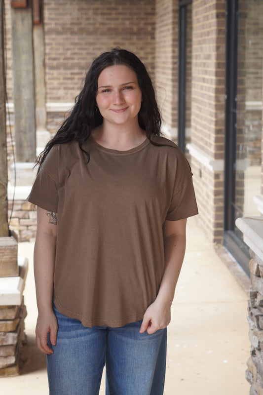 Brown Everyday T-Shirt