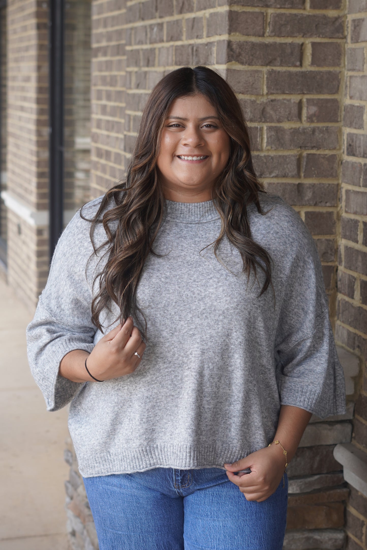 Stella Soft Knit Short Sleeve Sweater