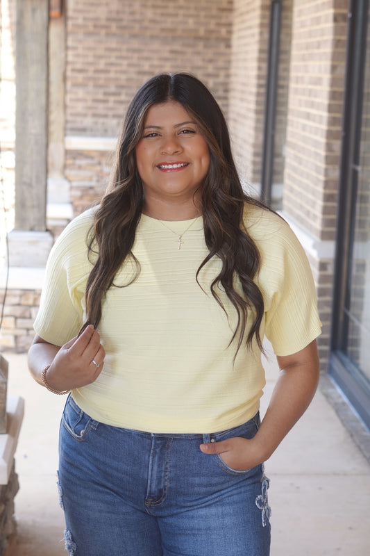 Sweet Summer Soft Knit Top