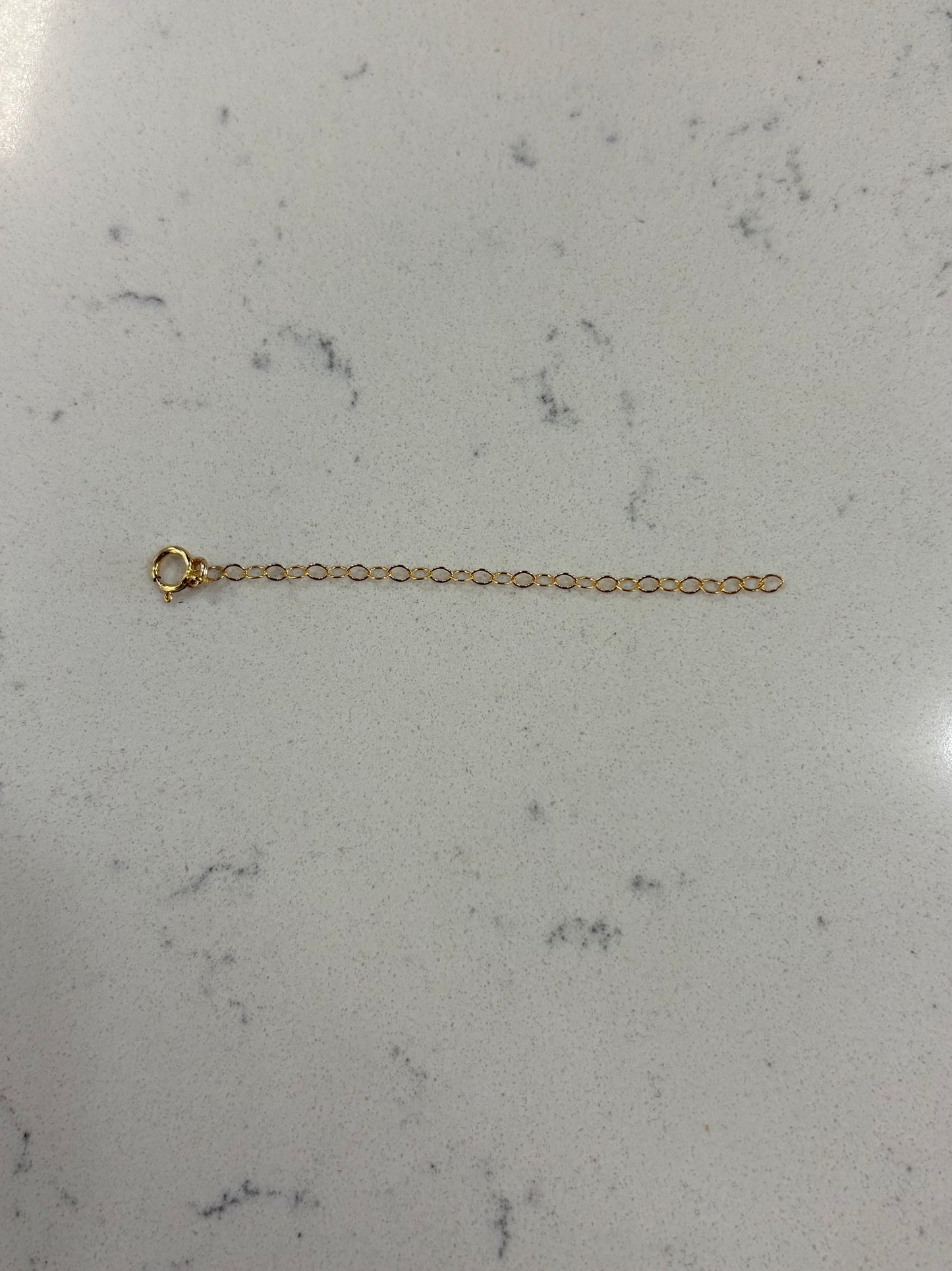 gold necklace extender with clasp