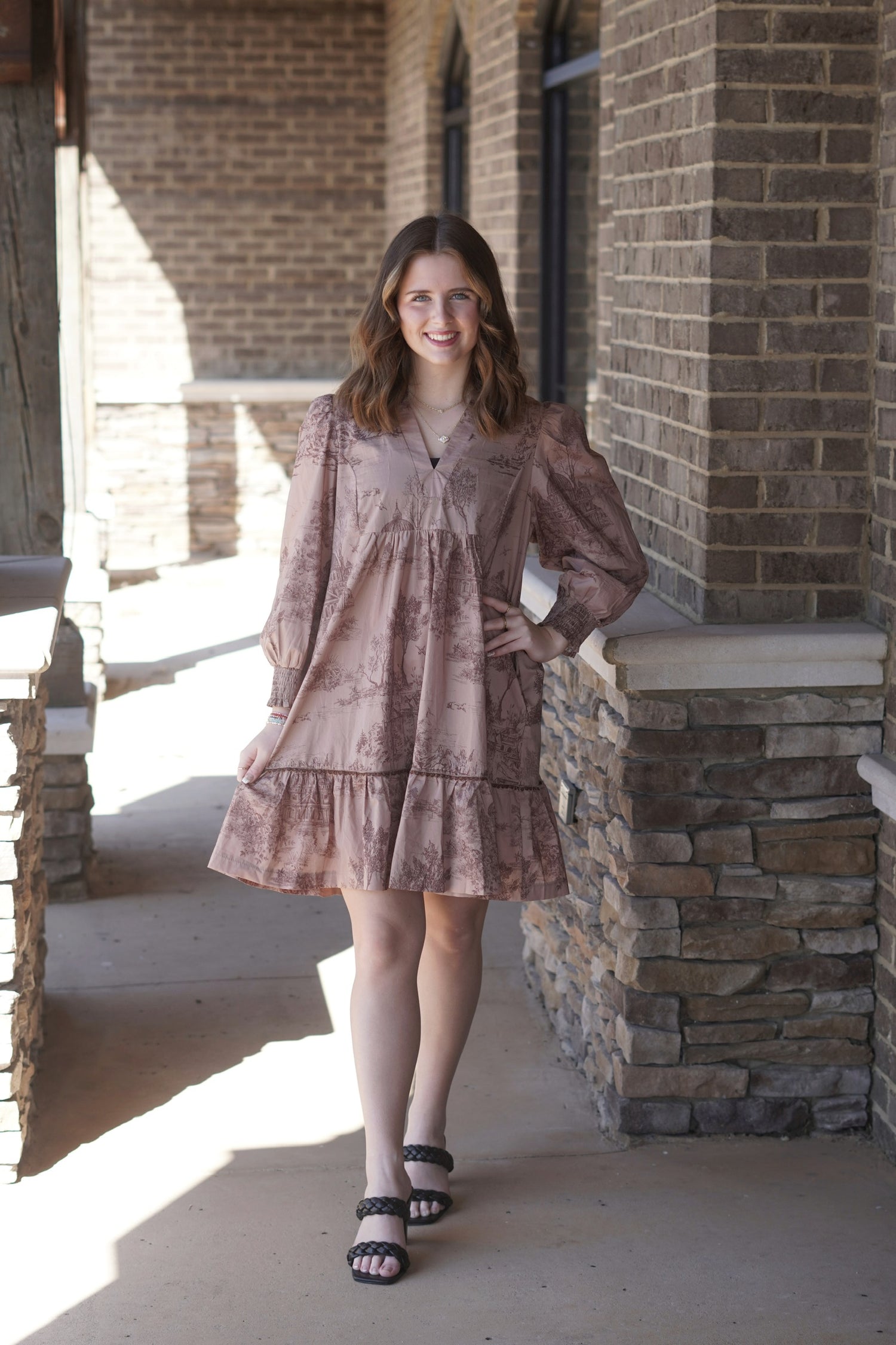 Stay Classy Toile Print Dress Allie and Me Boutique Stay Classy Toile Print Dress Allie and Me Boutique