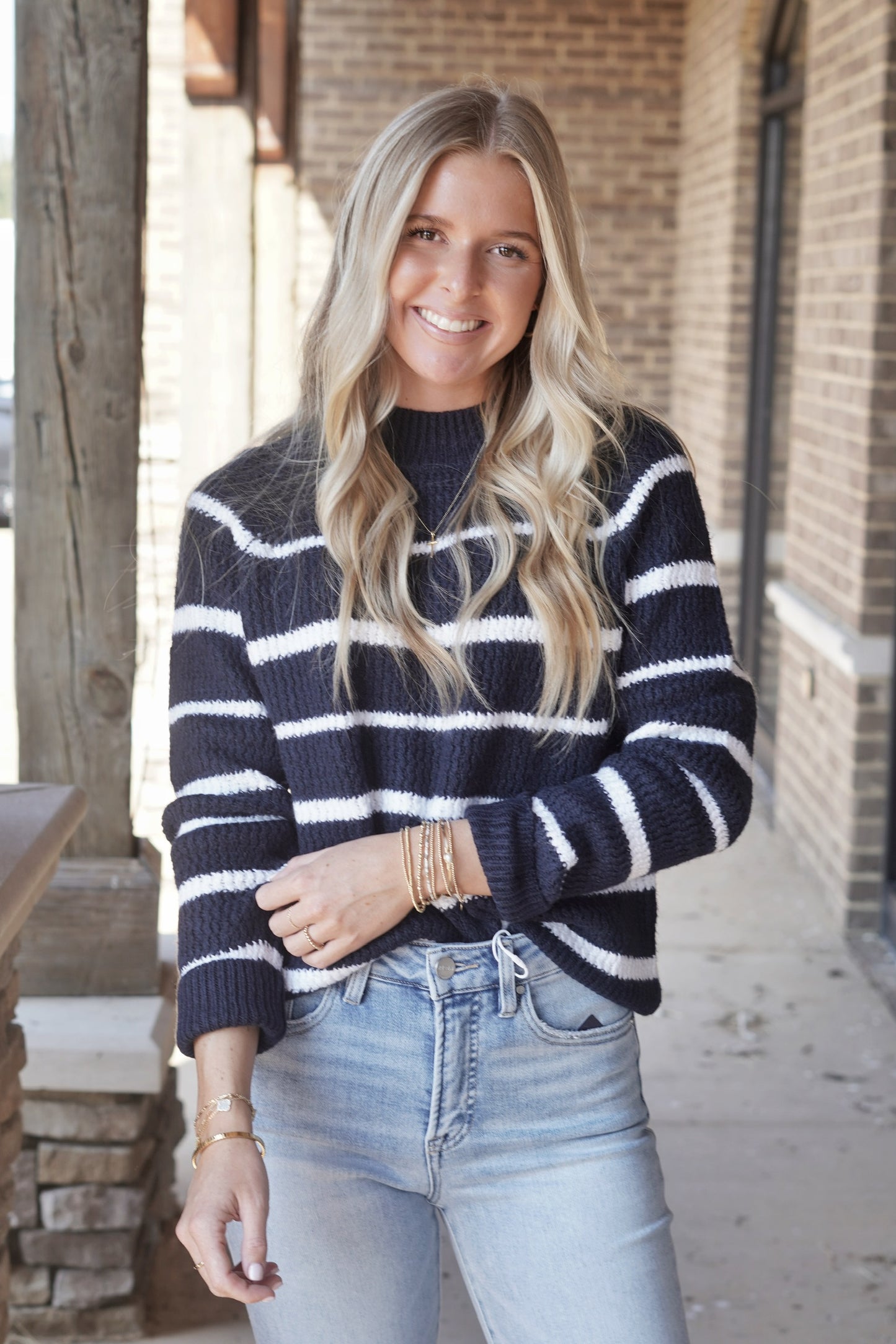 Savannah Striped Sweater