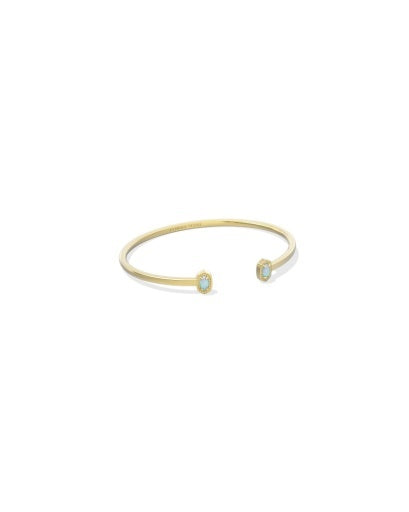 Kendra Scott Mini Elton Cuff Bracelet Blue Opal