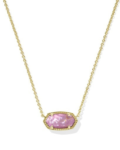 Kendra Scott Elisa Pendant Necklace Mauve
