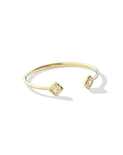 Kendra Scott Gold Mallory Crystal Cuff Bracelet