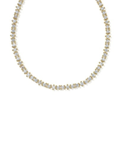 Kendra Scott Gold Fate Tennis Necklace