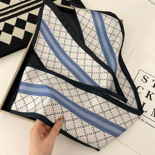 Retro Multi-Functional Ribbon Scarf