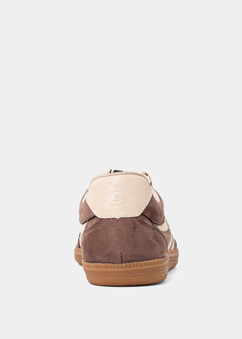 Shushop Sasha Brown Suede Sneaker