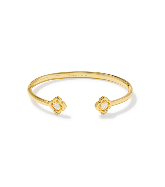 Kendra Scott Gold Mallory Crystal Cuff Bracelet