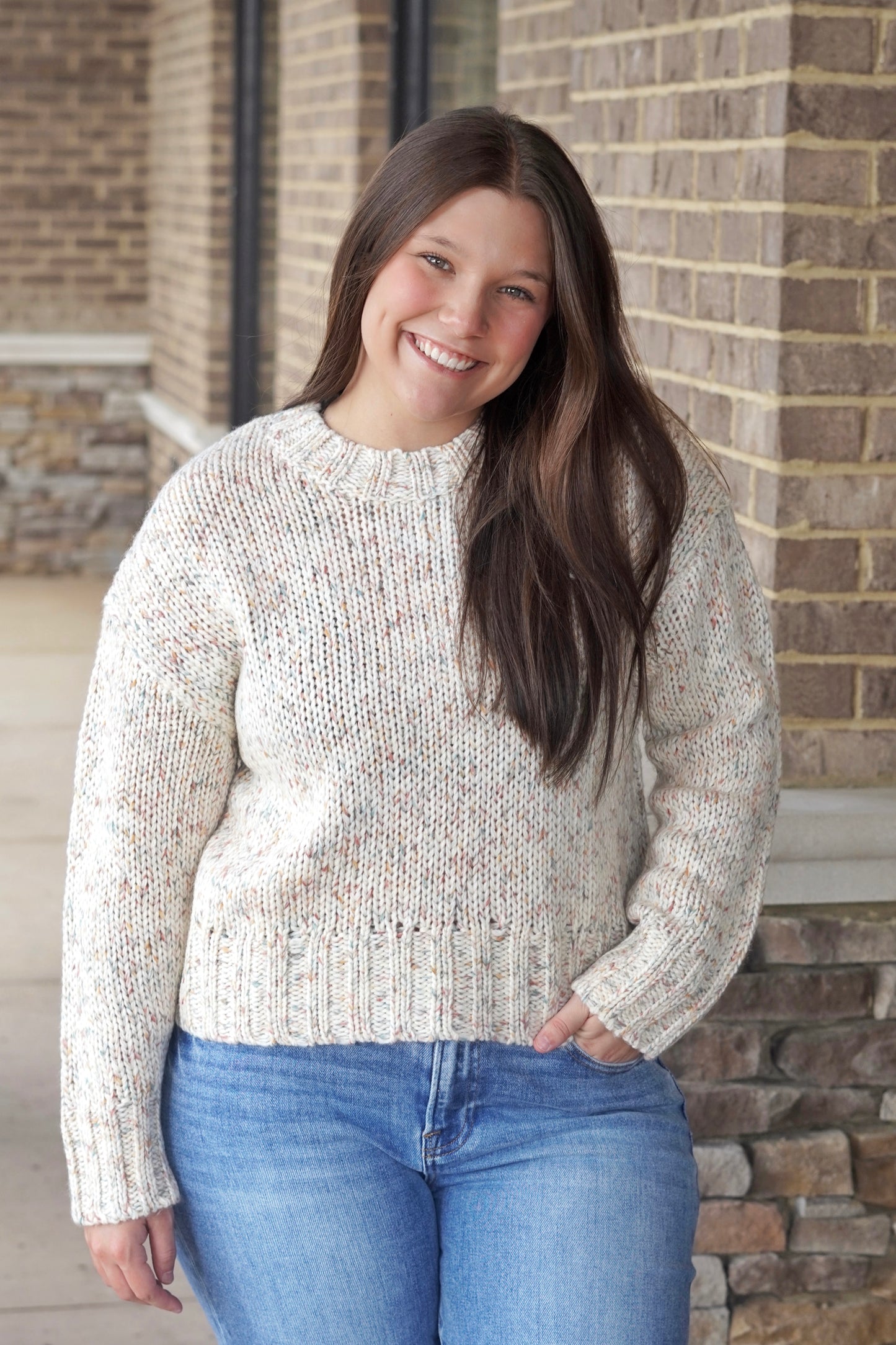 Cloud Knit Chunky Sweater