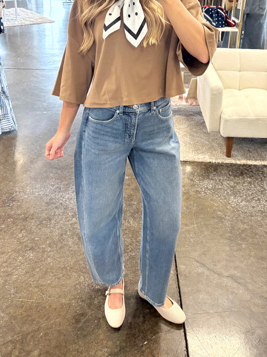 Spanx Authentic 360 Barrel Leg Jeans