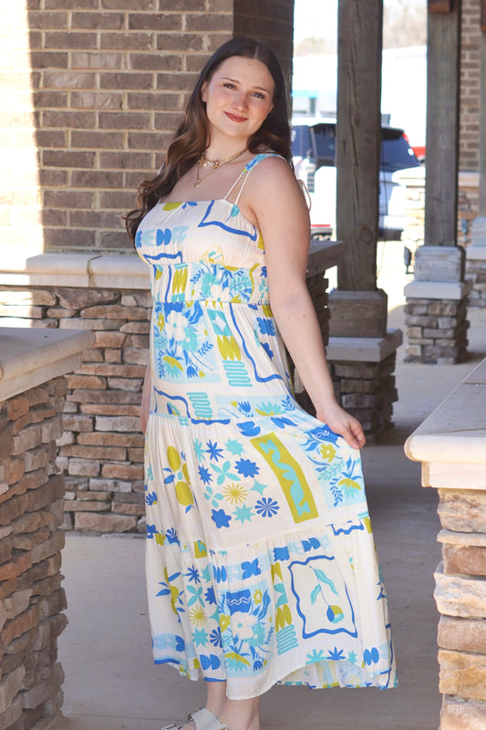 Tropical Oasis Maxi Dress